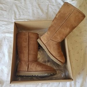 Classic tall chestnut uggs